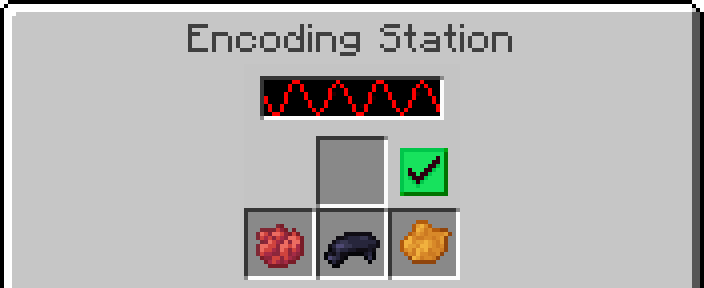 Example encoder recipe