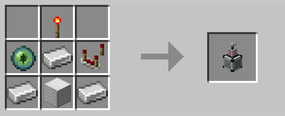 Recipe for the control tower